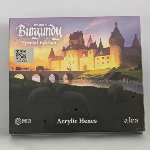 The Castles Of Burgundy Special Edition Acrylic Hexes Kickstarter Exclusive New